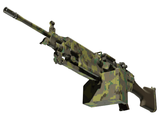 M249 | Пиксельный камуфляж «Джунгли»