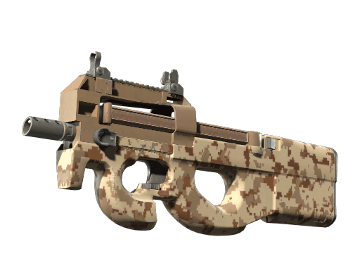 P90 | Пиксельный камуфляж «Пустыня»