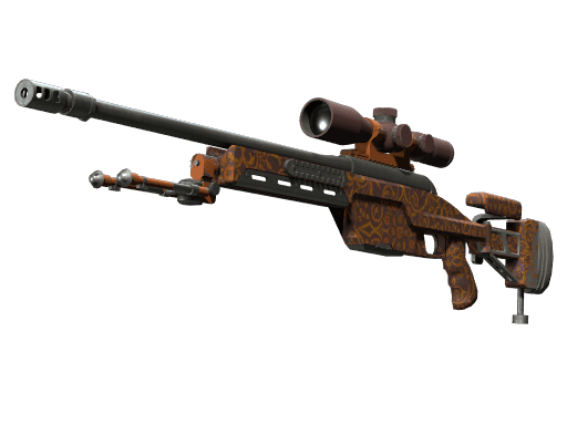 SSG 08 | Оранжевая филигрань