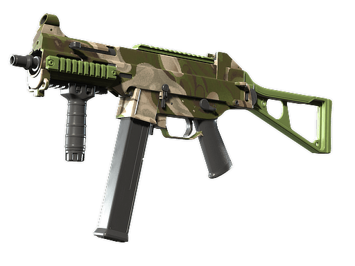 UMP-45 | Зелёные завитки